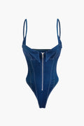 Shapewear  Denim Kolsuz Bodysuit