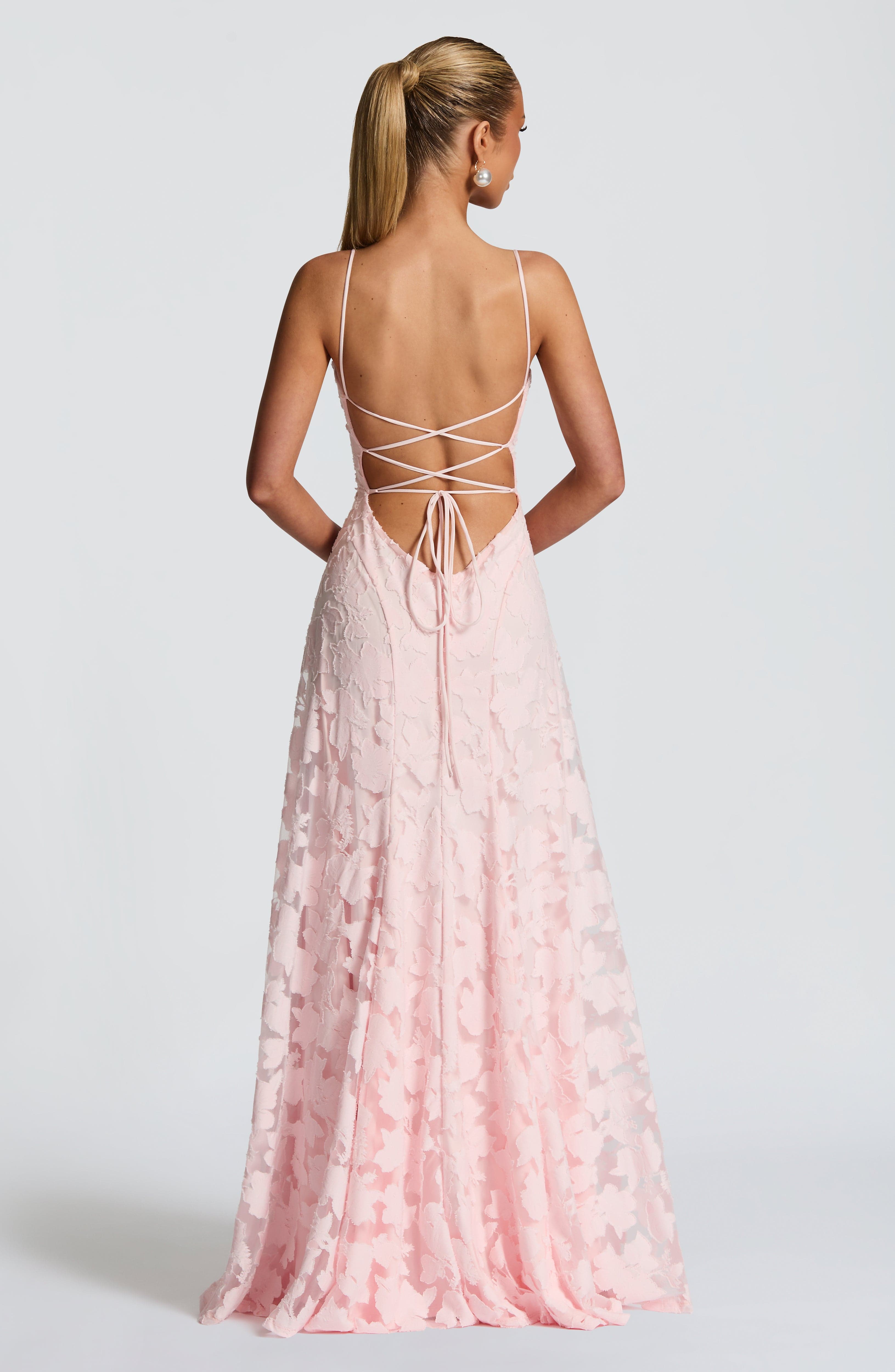 Francis Maxi Elbise - Pembe