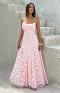 Francis Maxi Elbise - Pembe