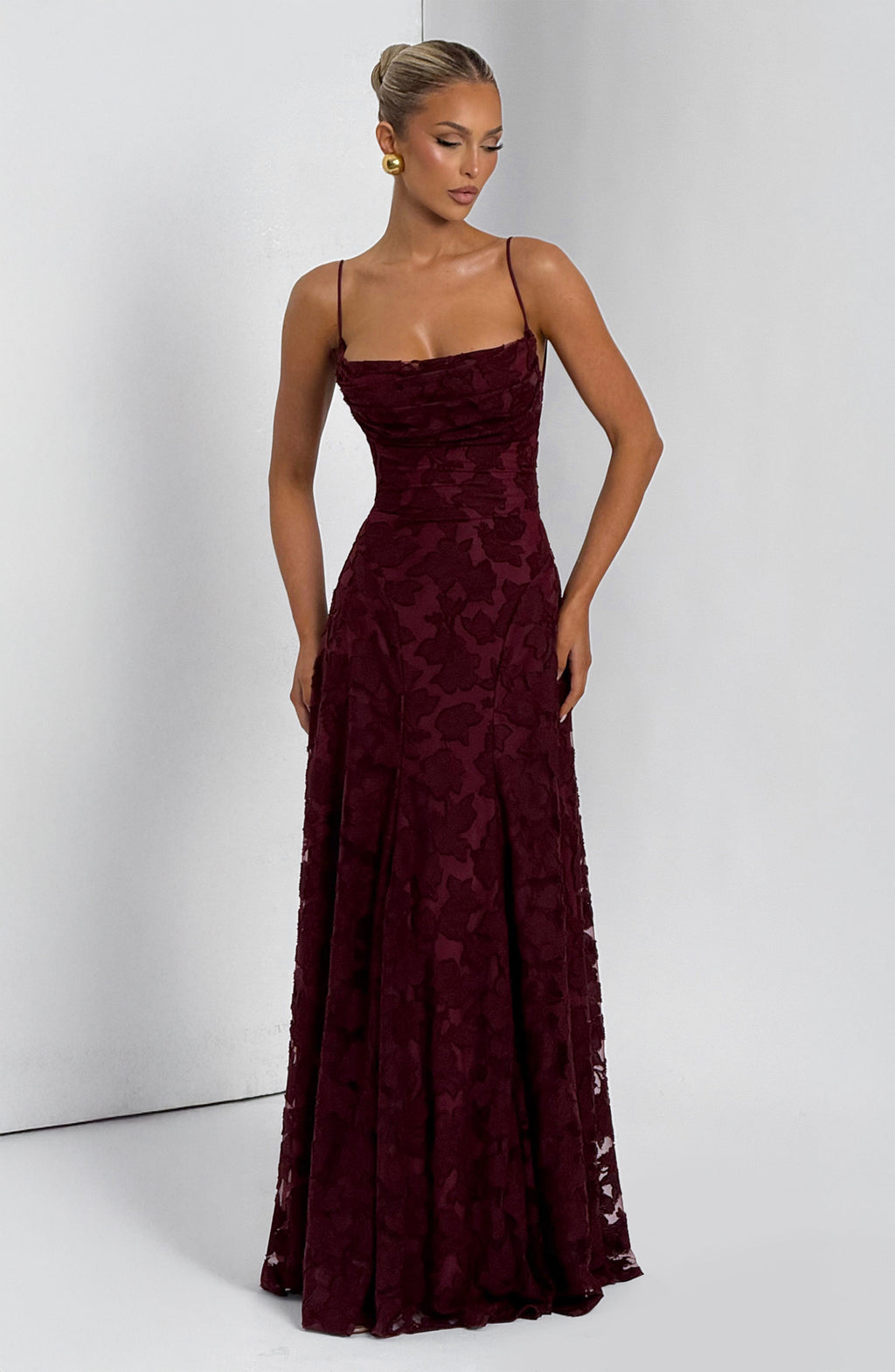 Francis Maxi Elbise - Bordo