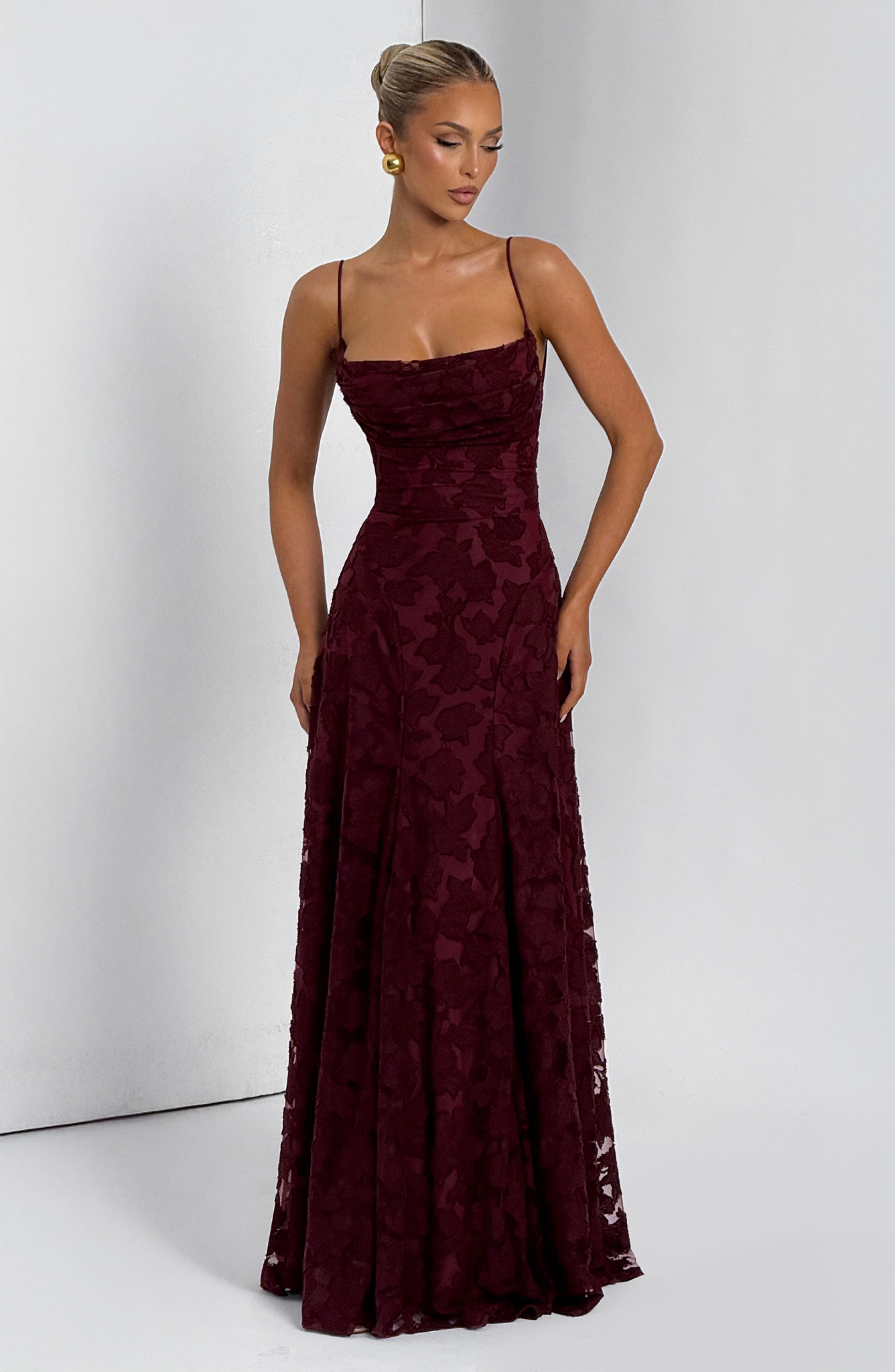 Francis Maxi Elbise - Bordo
