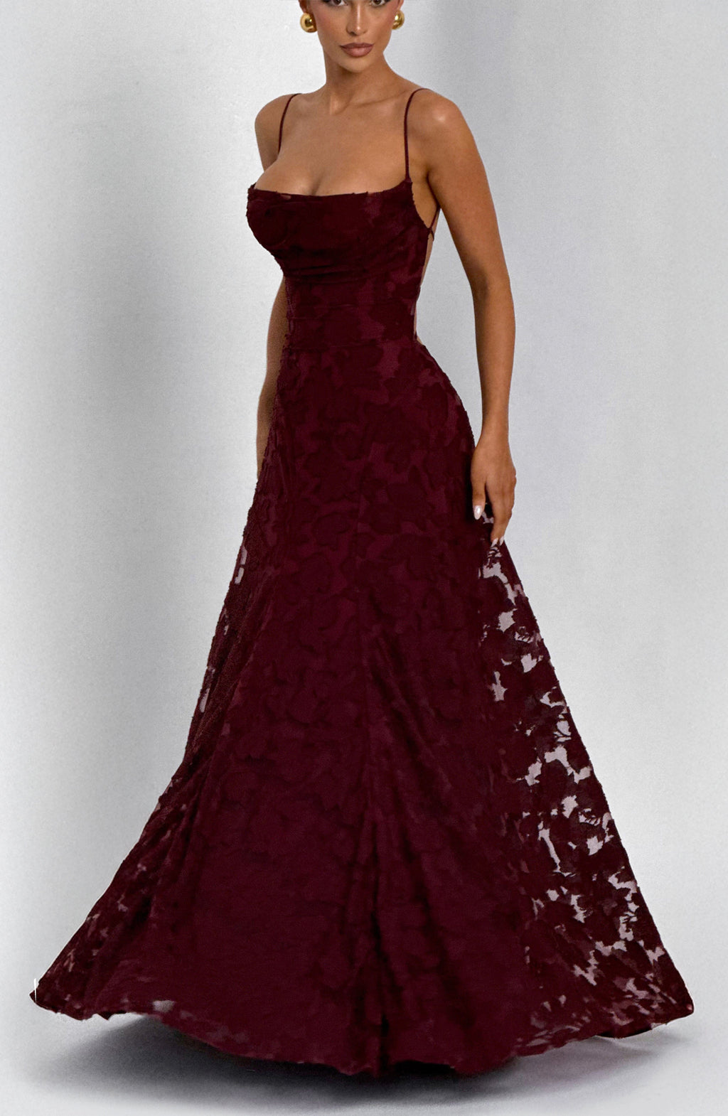 Francis Maxi Elbise - Bordo
