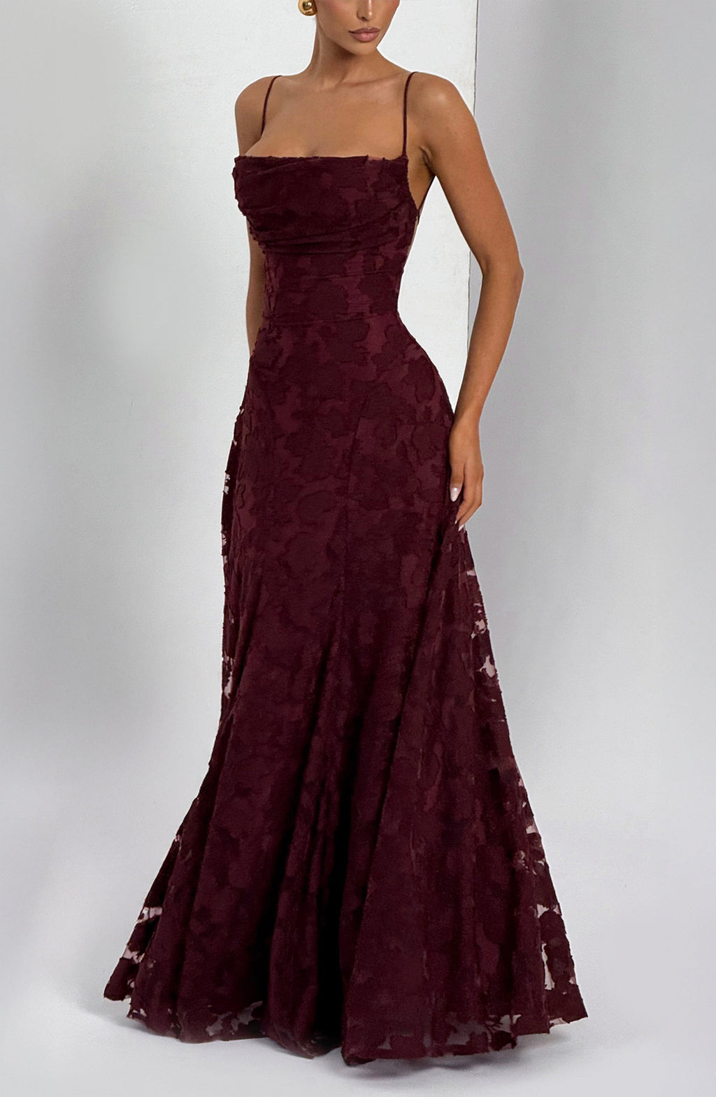 Francis Maxi Elbise - Bordo
