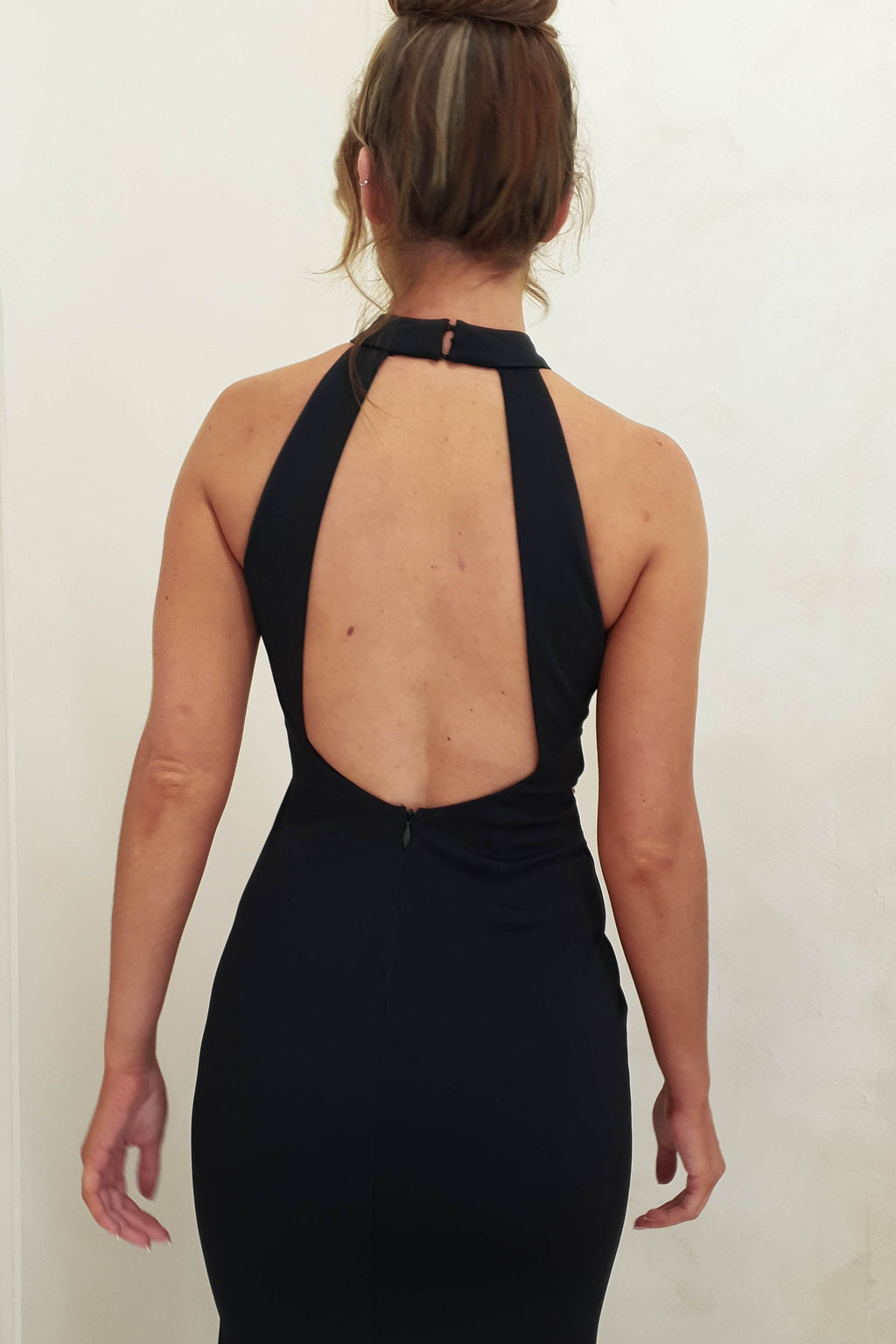 Gabriella Bodycon Uzun Elbise | Siyah