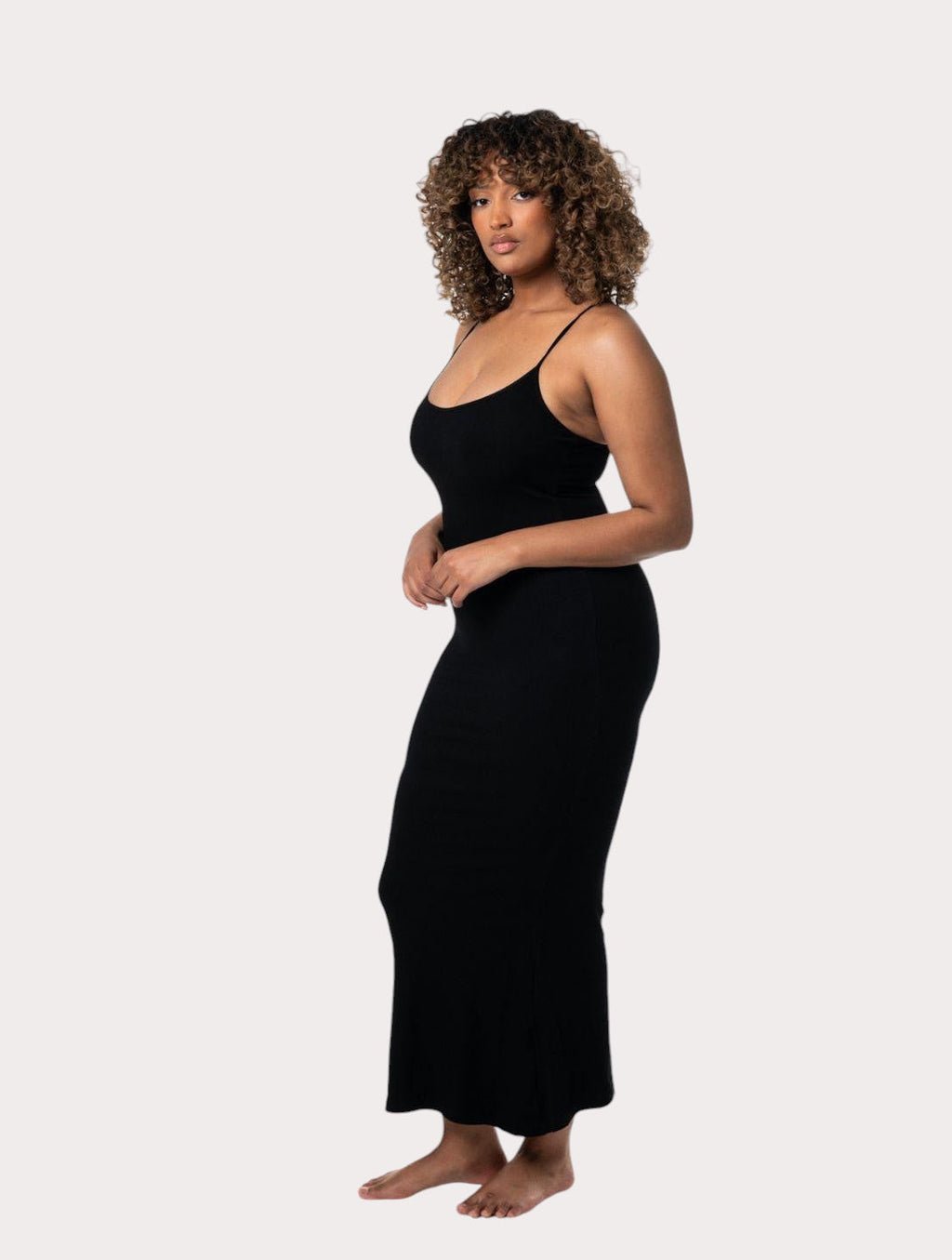 Shapewear inceltici maksi Elbise