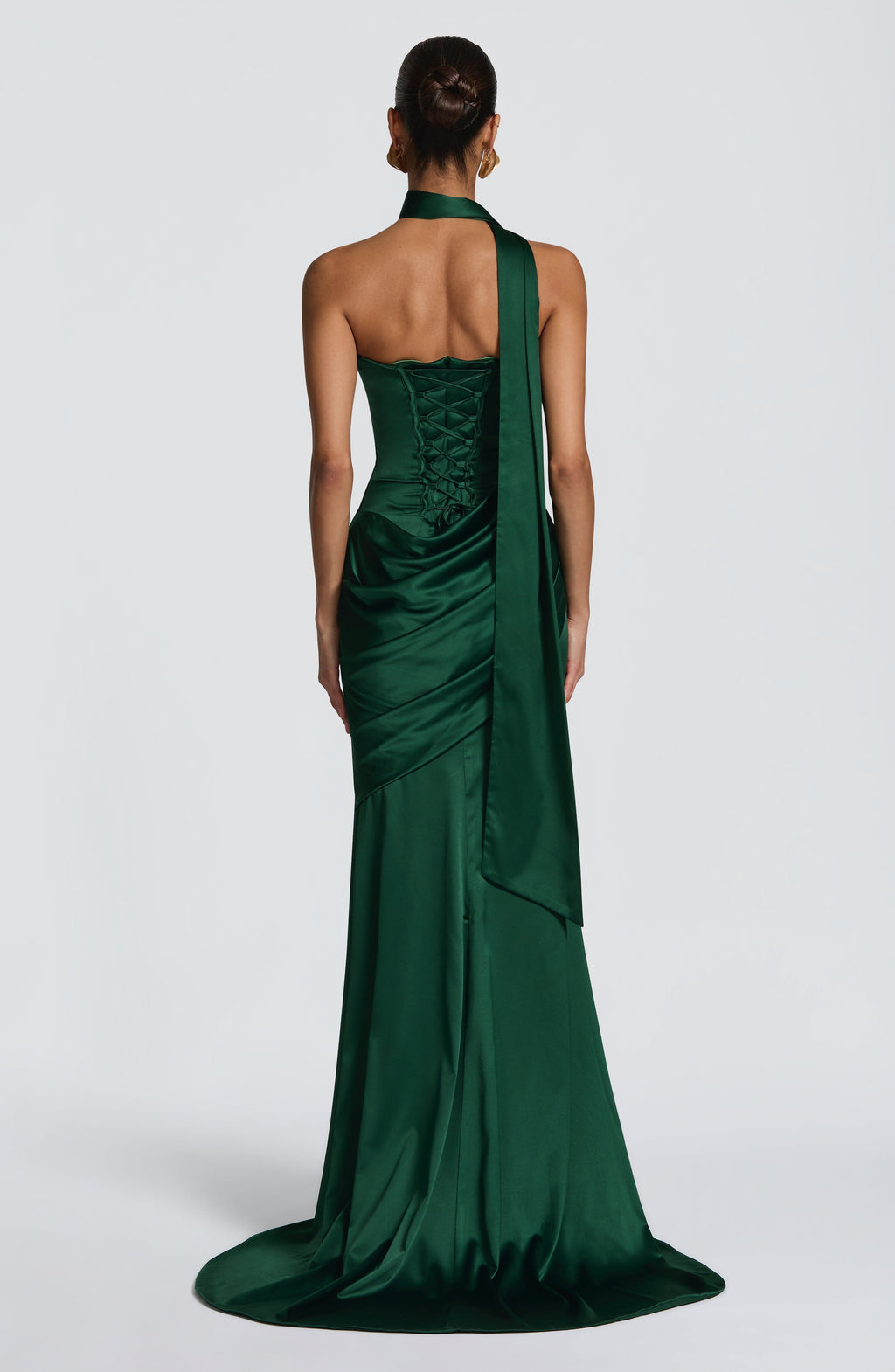 Kensington Maxi Elbise - Zümrüt Yeşili