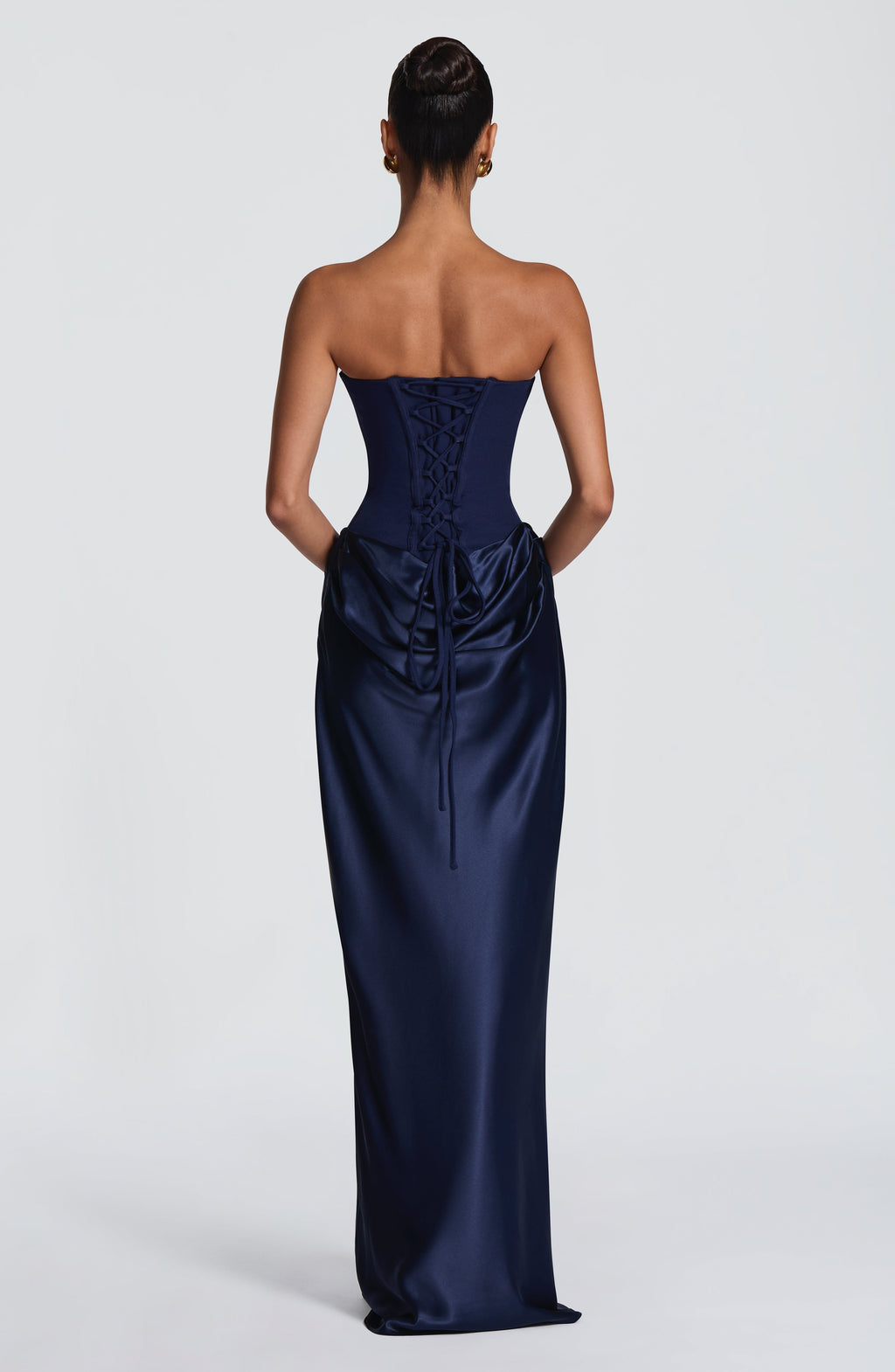 Maggie Maxi Elbise - Lacivert