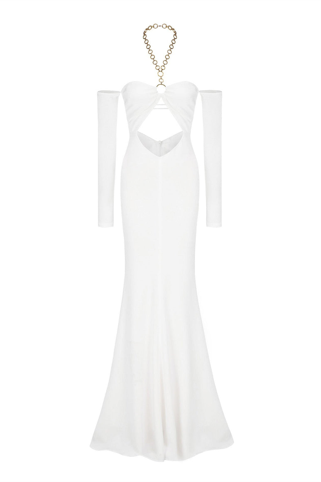 Adelaide Halter Cut Out Maxi Elbise