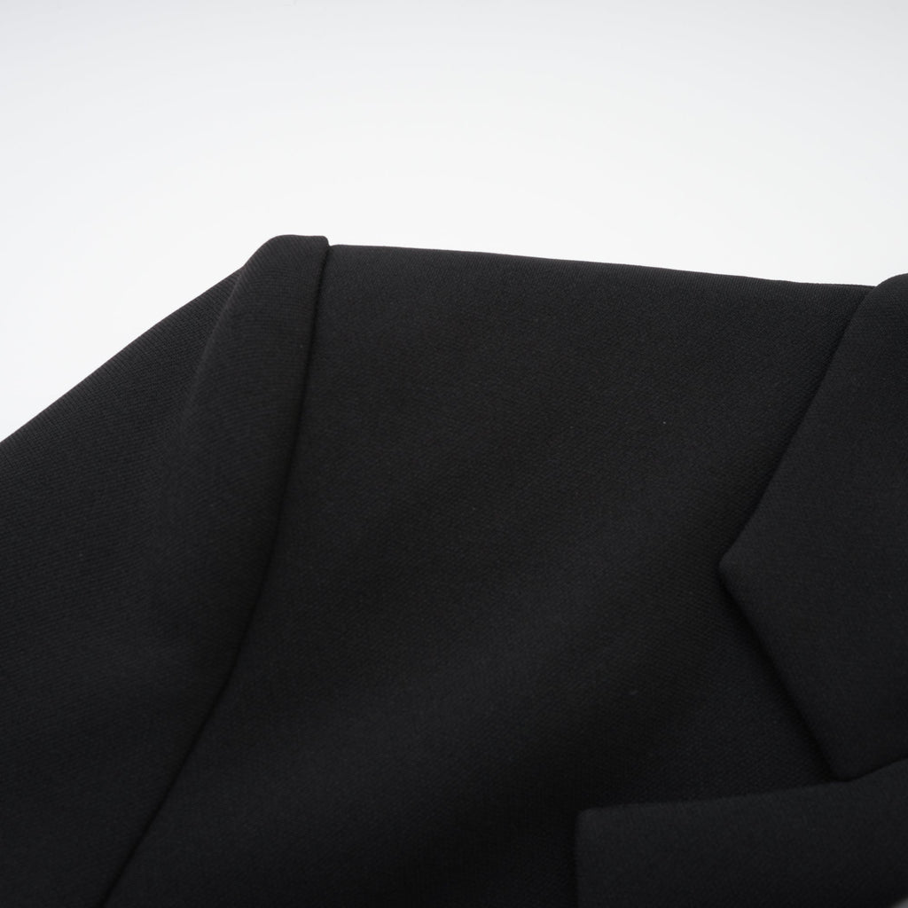 Odette Siyah Arkası Açık Blazer