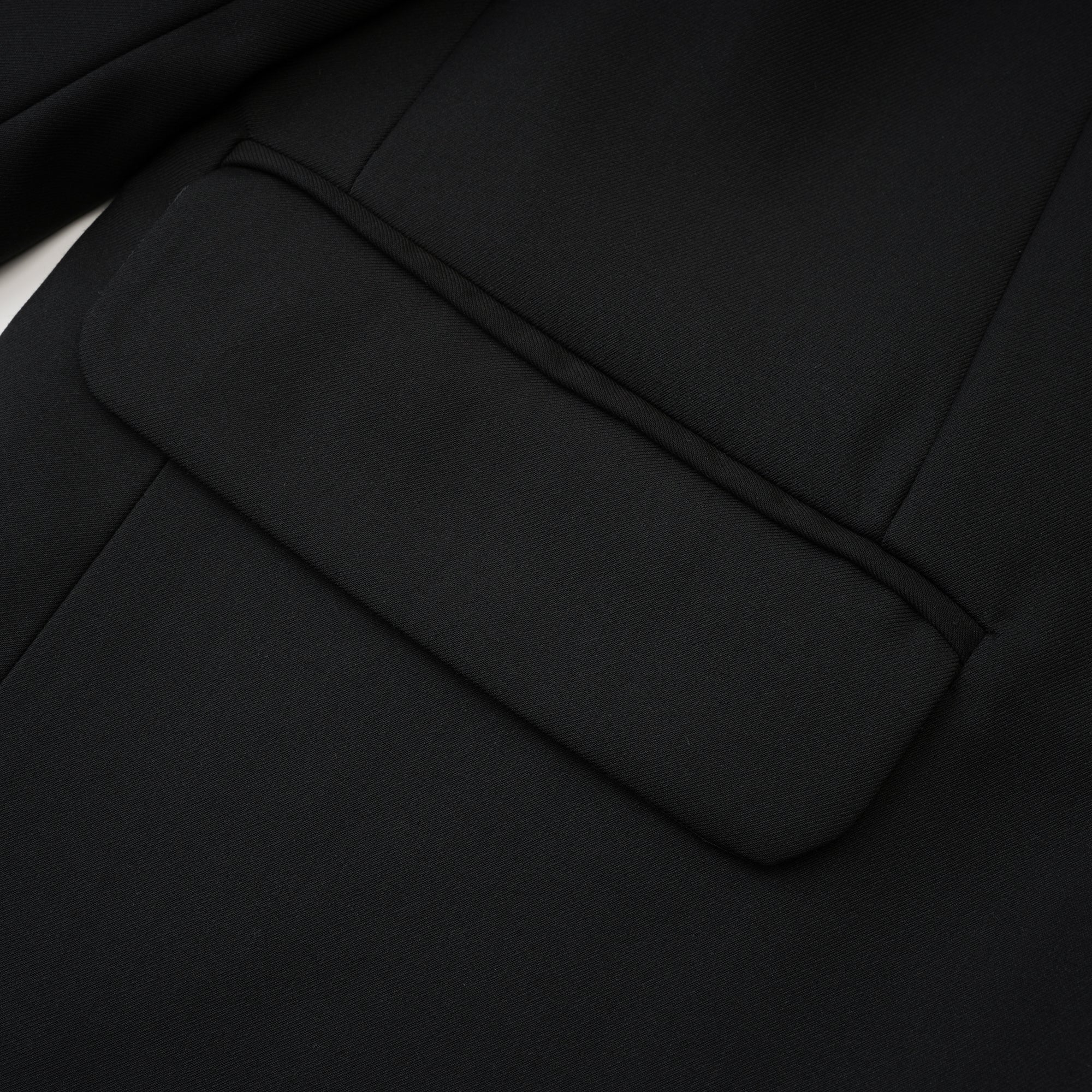 Renée Siyah Bol Kesim Tek Düğmeli Yün Blazer