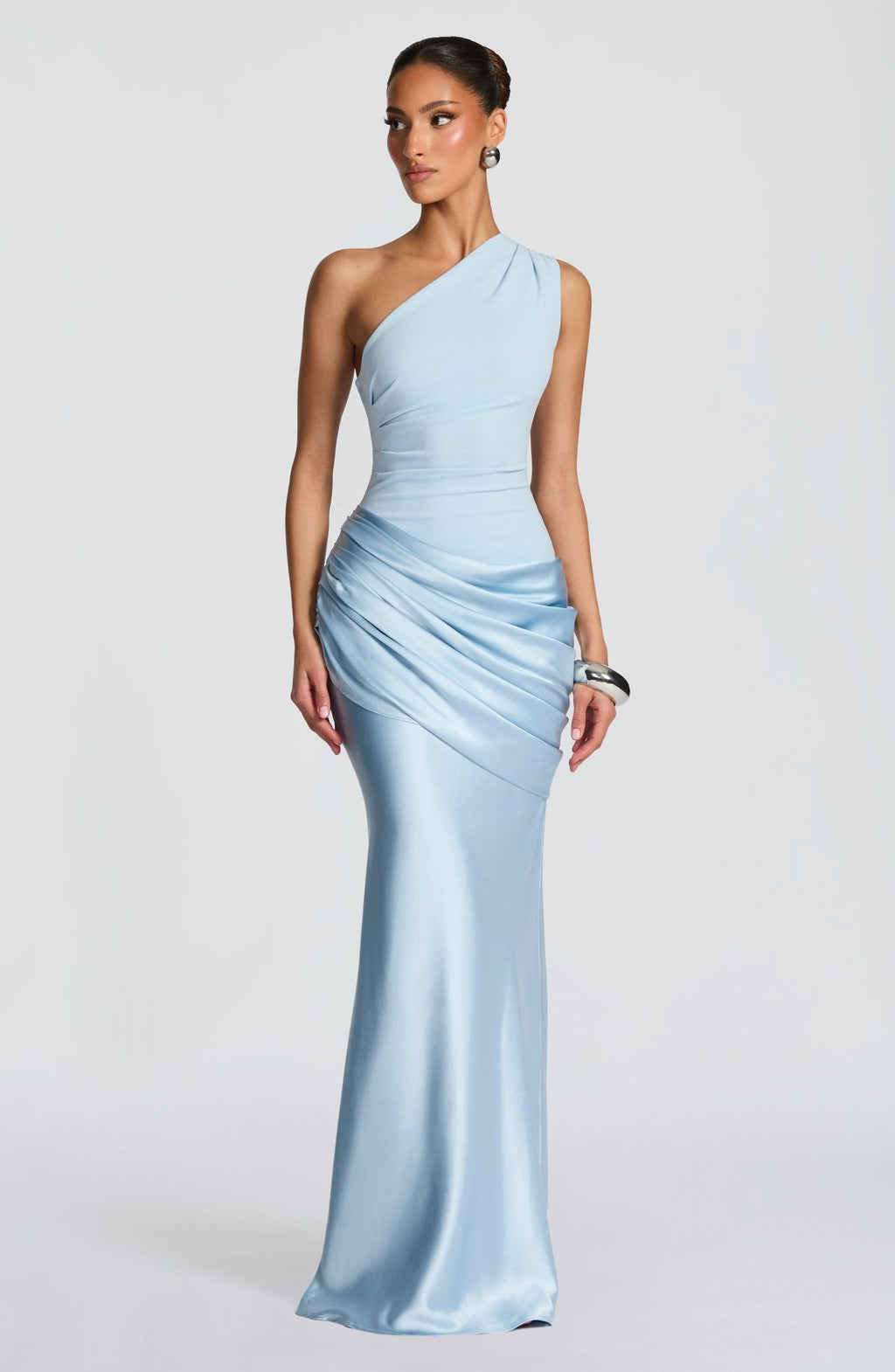 Sadona Maxi Elbise - Buz Mavisi