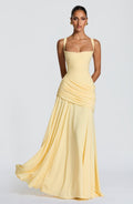 Sura Maxi Elbise - Limon