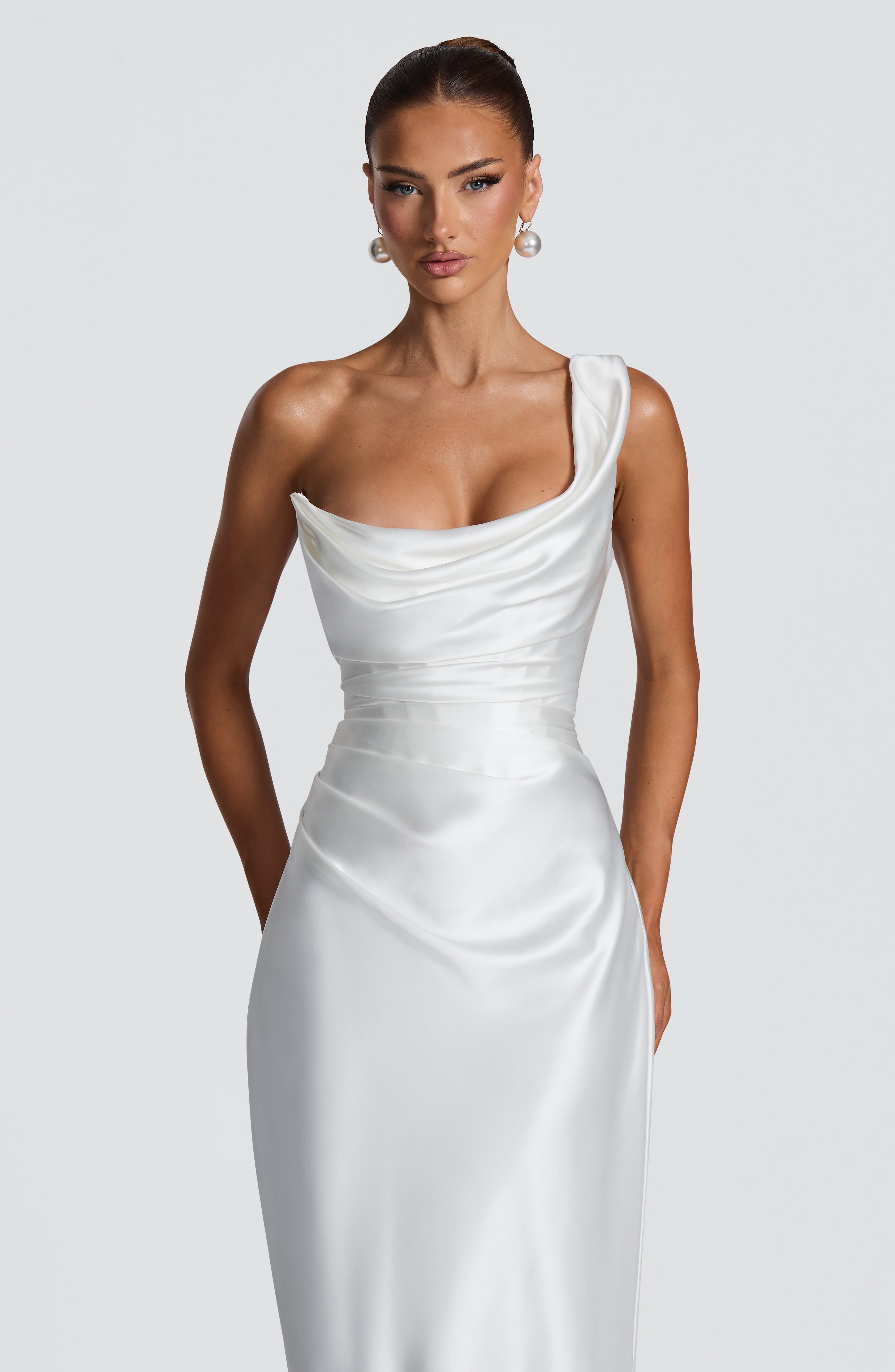 Thalassa Maxi Elbise - Fildişi