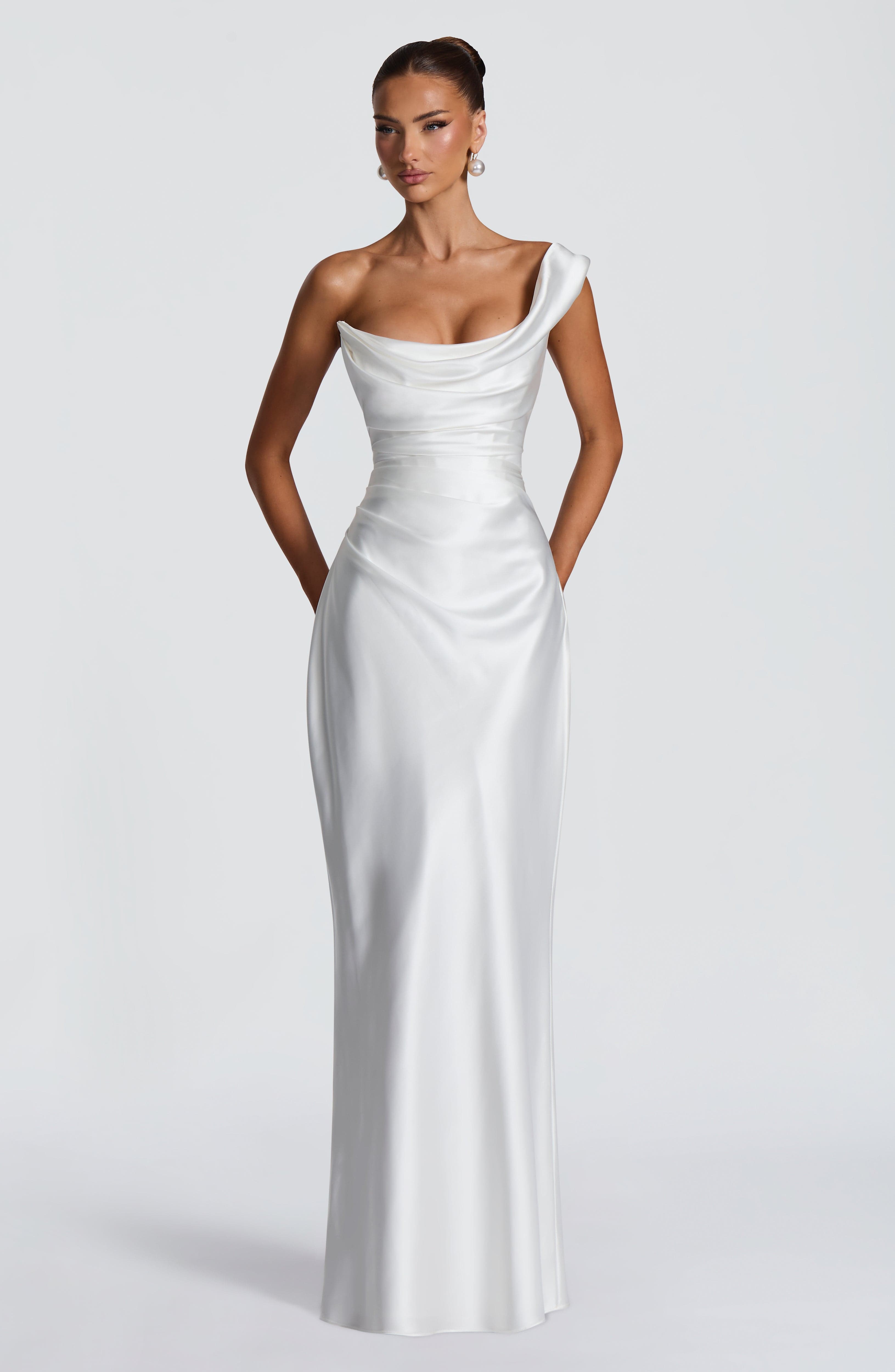 Thalassa Maxi Elbise - Fildişi