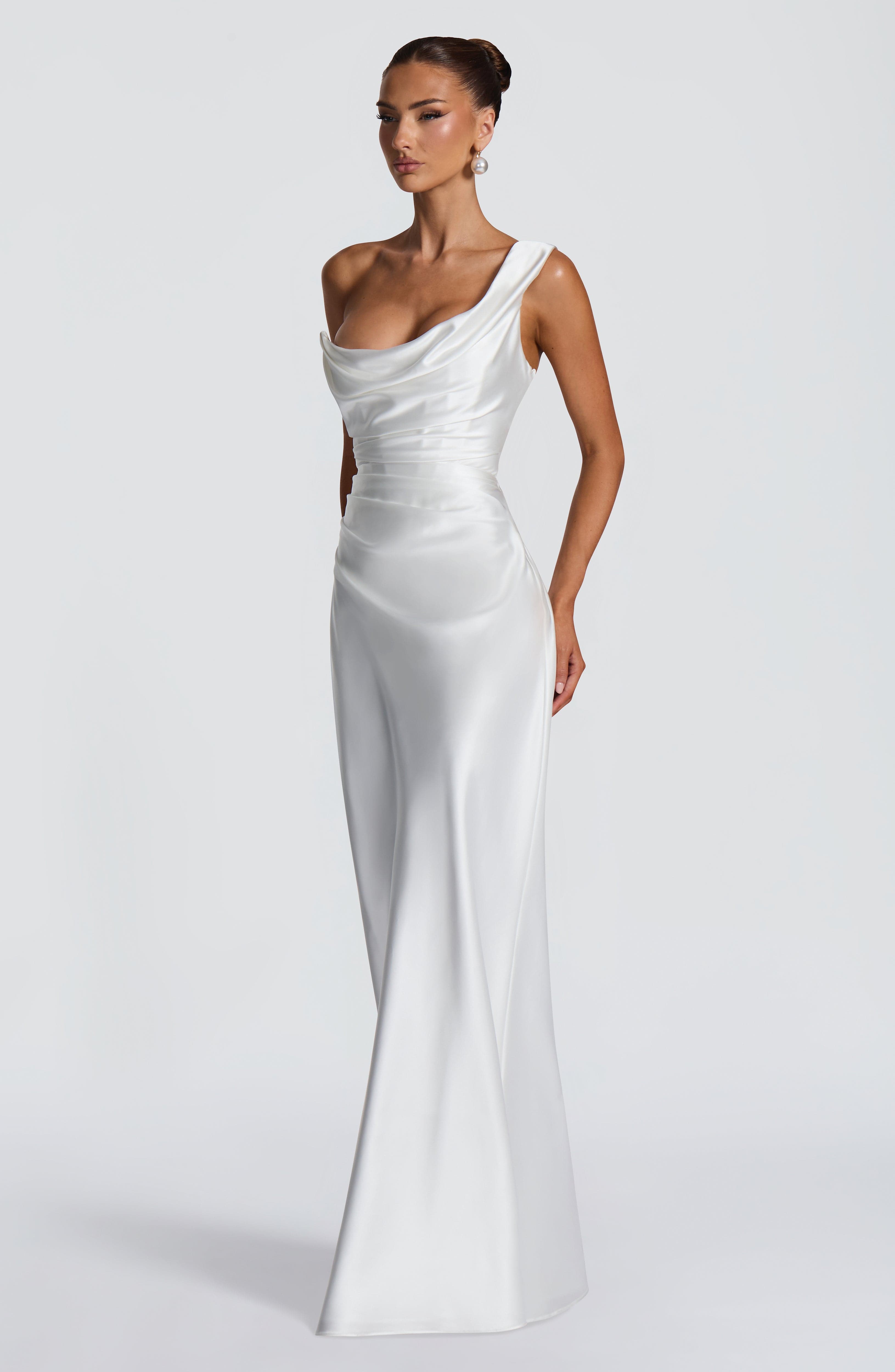 Thalassa Maxi Elbise - Fildişi