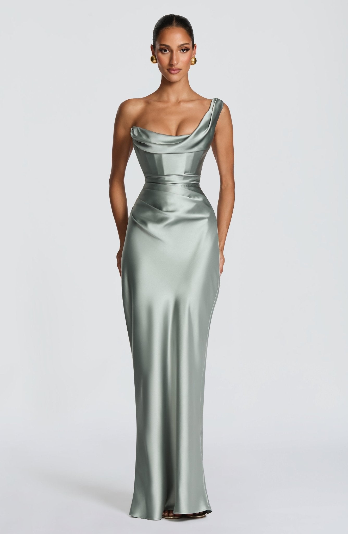 Thalassa Maxi Elbise - Adaçayı