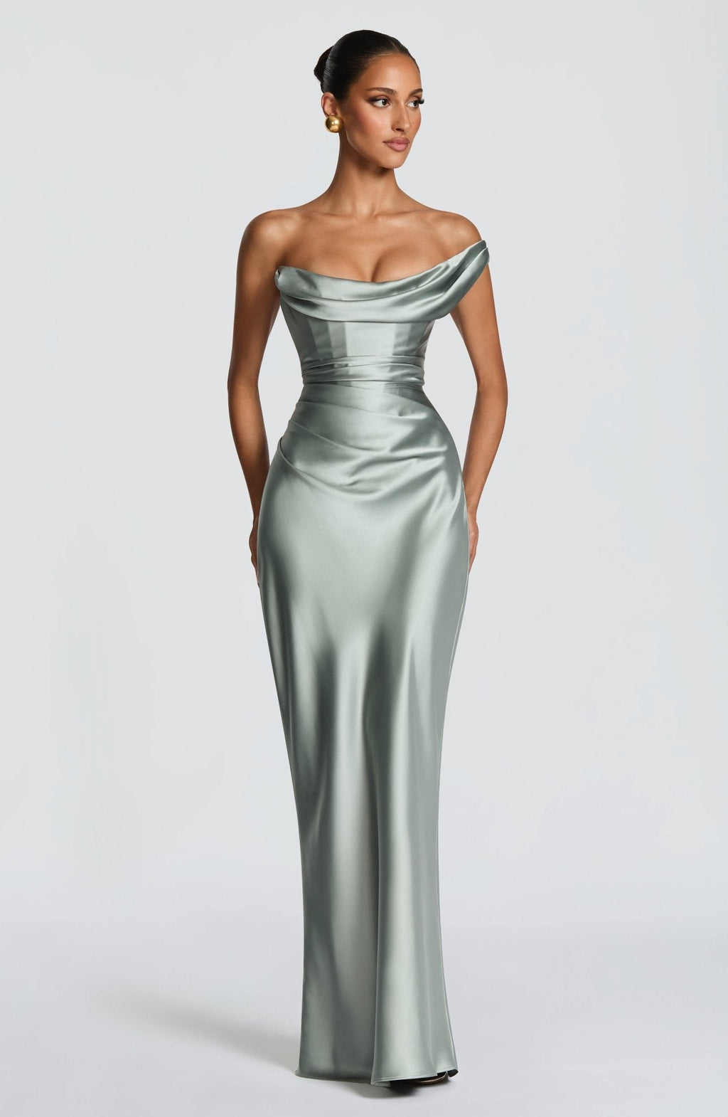Thalassa Maxi Elbise - Adaçayı