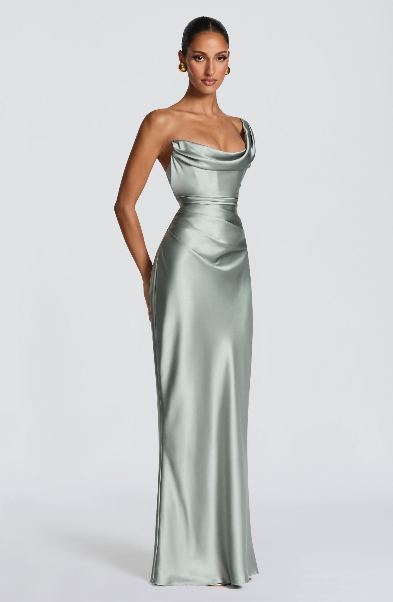 Thalassa Maxi Elbise - Adaçayı