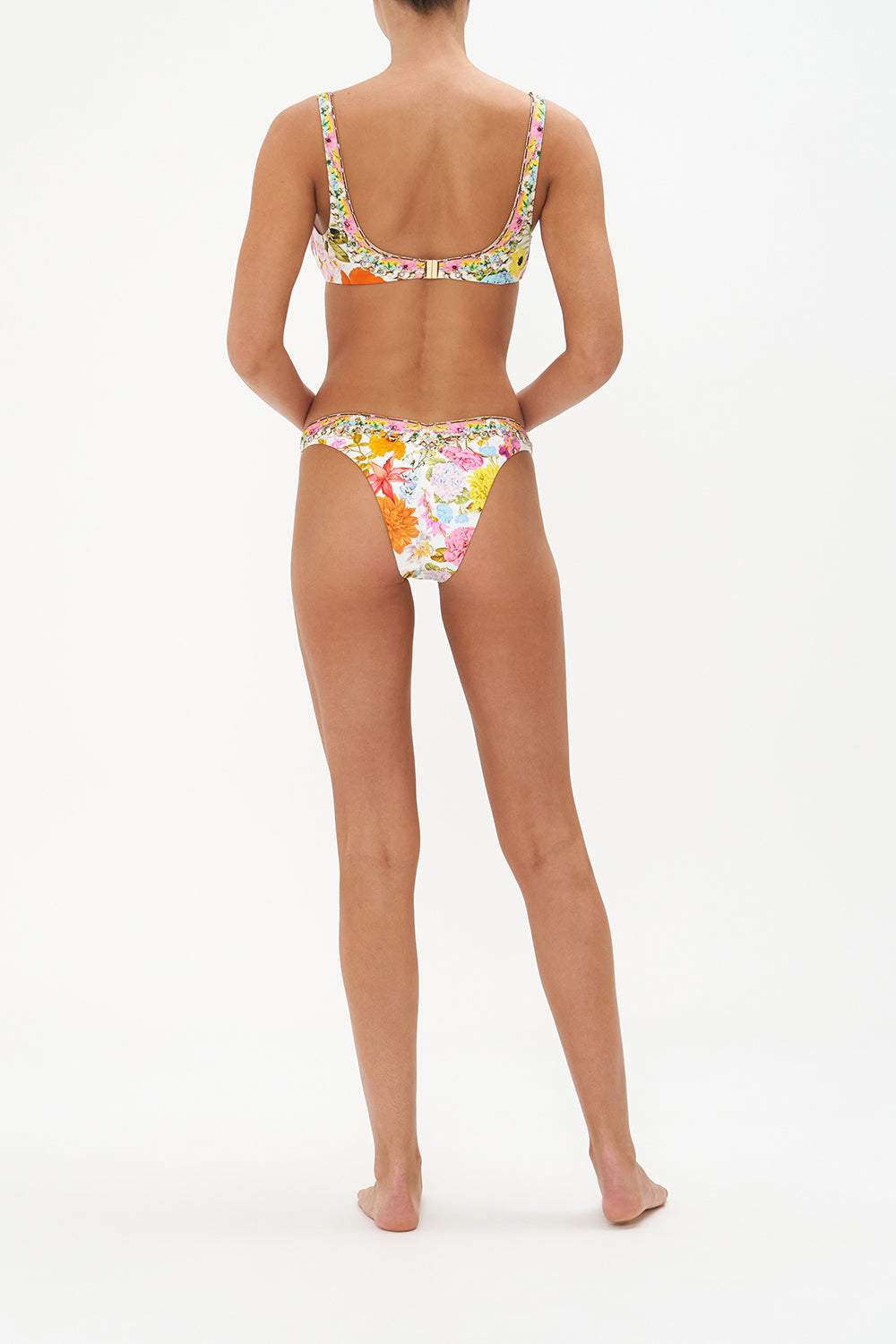 Thalia Baskılı Üçlü Bikini Takımı