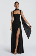 Tullulah Maxi Elbise - Siyah